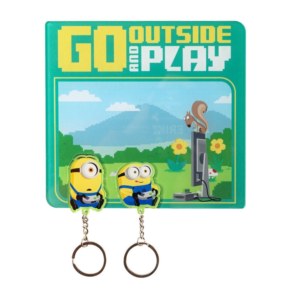 Grupo Erik Minions - Key Hanger With Keyring Sleutelhanger - Multicolours